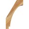 Ekena Millwork 6"W x 12"D x 20"H Imperial Rough Sawn Knee Brace, Western Red Cedar BRC06X12X20IMP00RWR - alternate 2